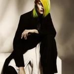 David Barron, precyzyjne strzyżenie, wibrujące kolory, odważne barwy, fryzury, kolekcja, kontrast